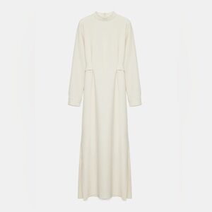 Elegant White Midi Dress